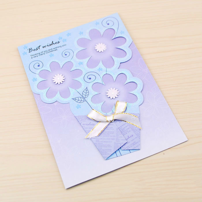 Popular Customized Handmade greeting card
