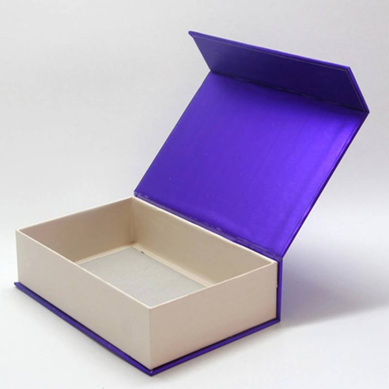 Cardboard folding magnetic gift box