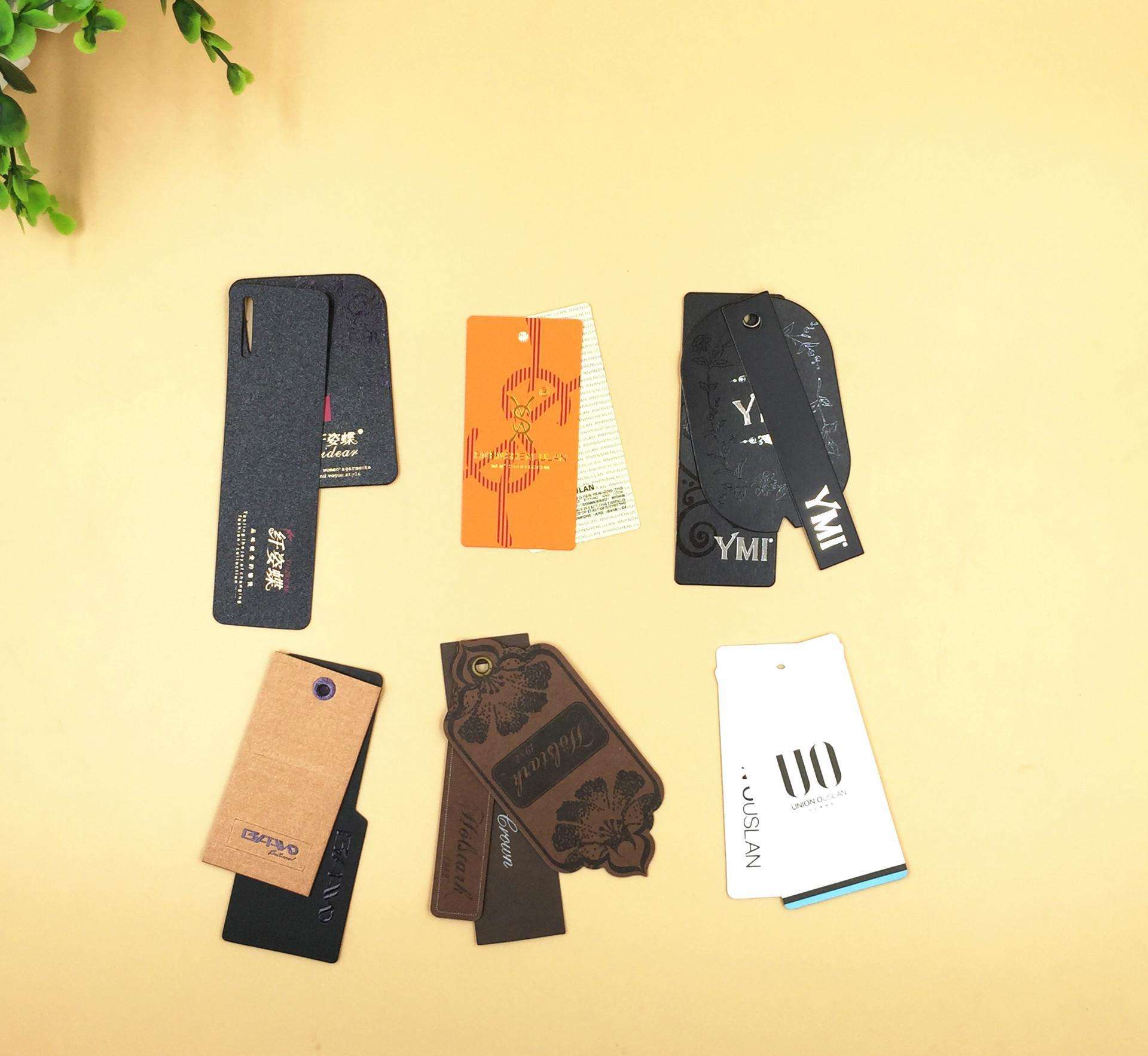 Printed cardboard kraft paper hang tags