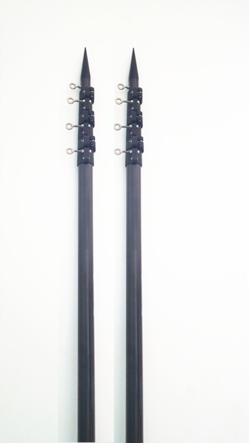 Stiff and Light 18FT Carbon Telescopic Outriggers