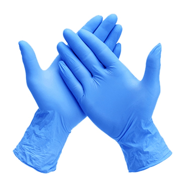 Disposable nitrile gloves