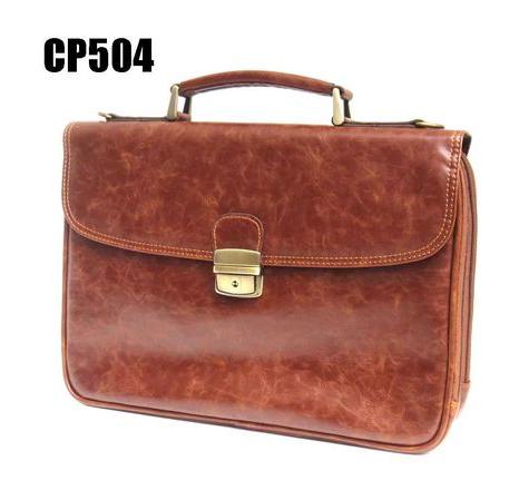 Briefcase - Oil Finishing