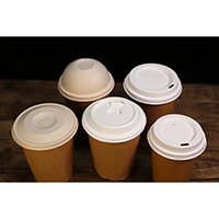 Bagasse Pulp Cup Lid