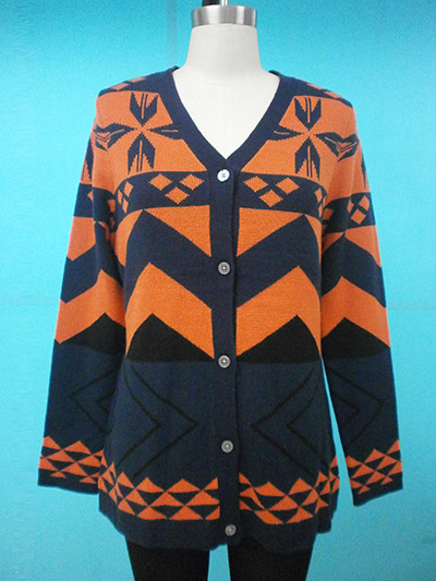 Ladies' Jacquard Sweater