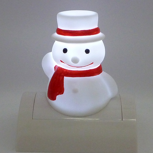 Snowman Press Night Light