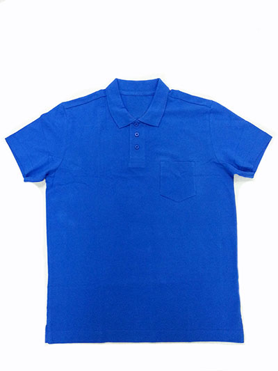 Men's Knitted Polo Neck Tee