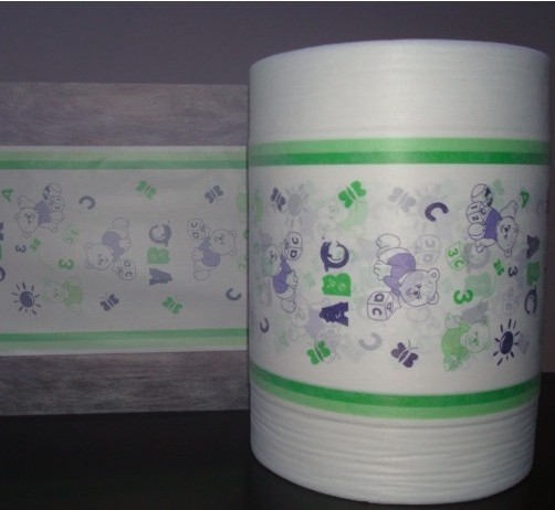 Centered Pe Diaper Film Laminated Nonwoven Fabric