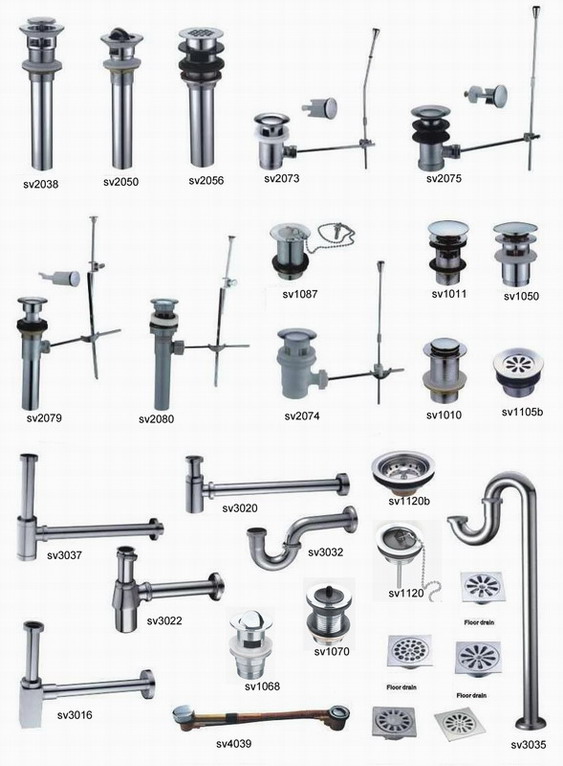 Basin Pop Up Waste, Drainer