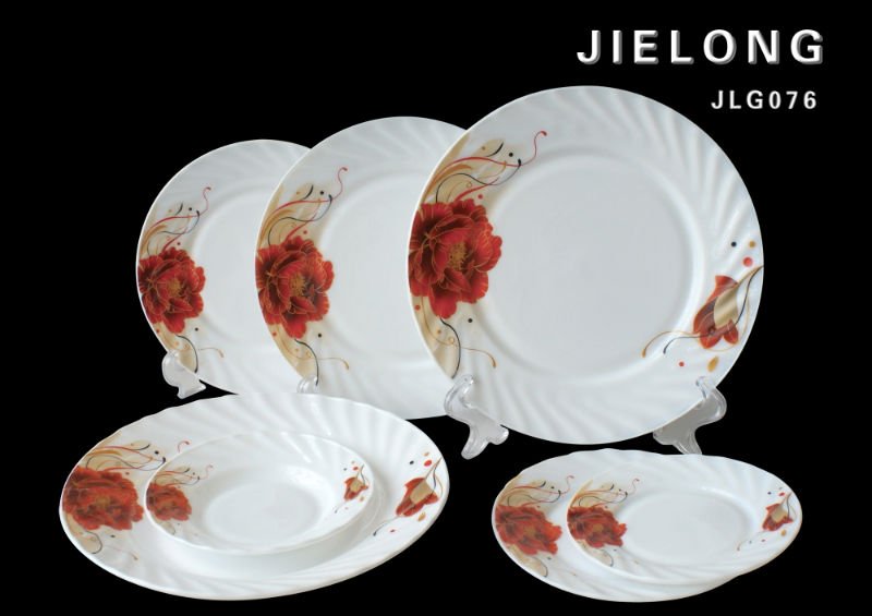 Opal Glassware Dinner Set