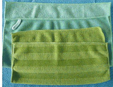 Microfiber Cloth With Scouring Face Hl-0036