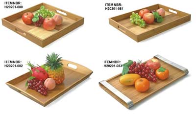 Bamboo Serving Trays