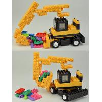 Excavator - Building Blocks Toy