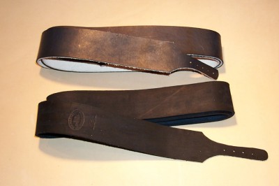 Sell black leather belts