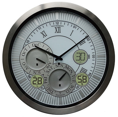 Automatic Clock with Temperature and Humidity