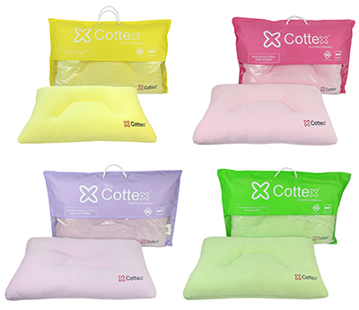 Cottex Aromatic Memory Foam Pillow Lemongrass Rose Lavender Greentea Pillow