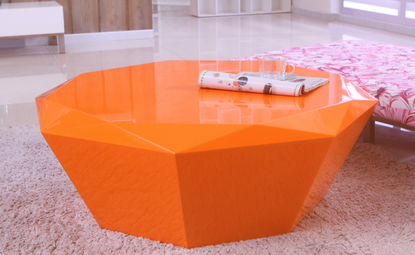 Modern MDF Painting Coffee Table Center Table (WLF-CT003)