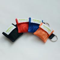 Sell Cpr mask keyring disposable one way valve for training