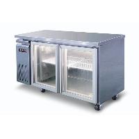 to supply counter /upright glass/stainless door display chiller & freezer