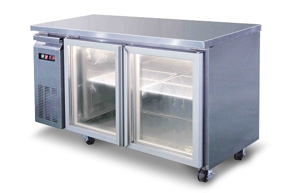to supply counter /upright glass/stainless door display chiller & freezer