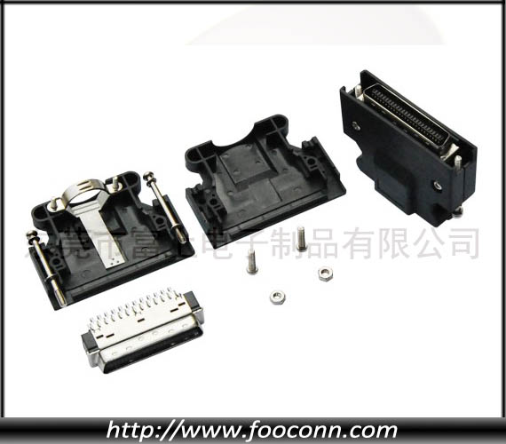 SCSI 50P Connector,3M10350 MDR Connector