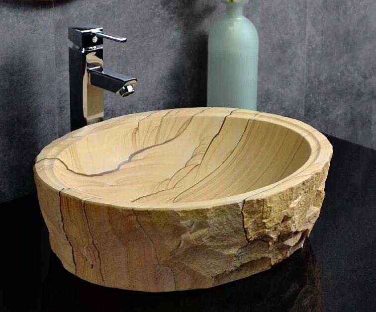 Sandstone Sinks Natural Stone Bathroom Sinks