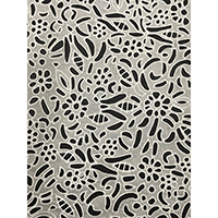 Embroidery with Cutout