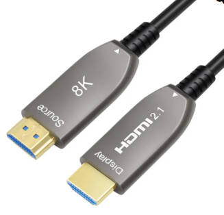 8K Fiber Optic HDMI 2.1 AOC-Active Optical Cable-AM to AM,48Gbps