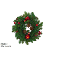 8 inches APPLE / PINE WREATH