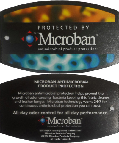 Microban antimicrobial protection