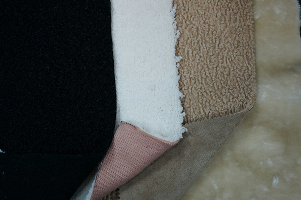 Fake Fur or Shearing with Bonding Finishing