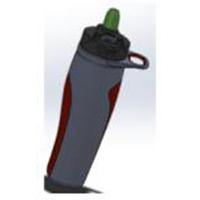 Bottle and Cap with Fring Ring