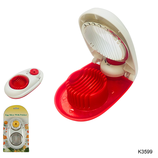 2 IN 1 EGG SLICER W/EGG PICK