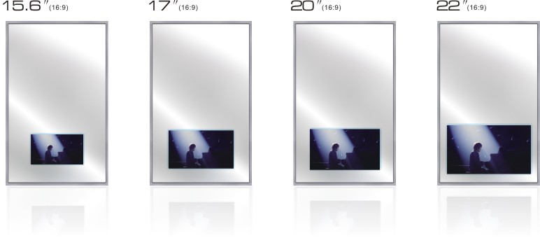 22 Inch Mirror Waterproof Lcd Tv