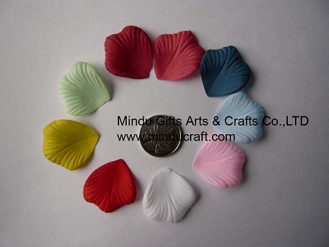 silk rose petals