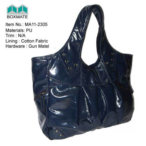 Imitate leather Tote bag