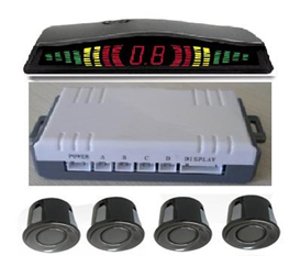 Buzzer With Led Digital Display Parking Sensor