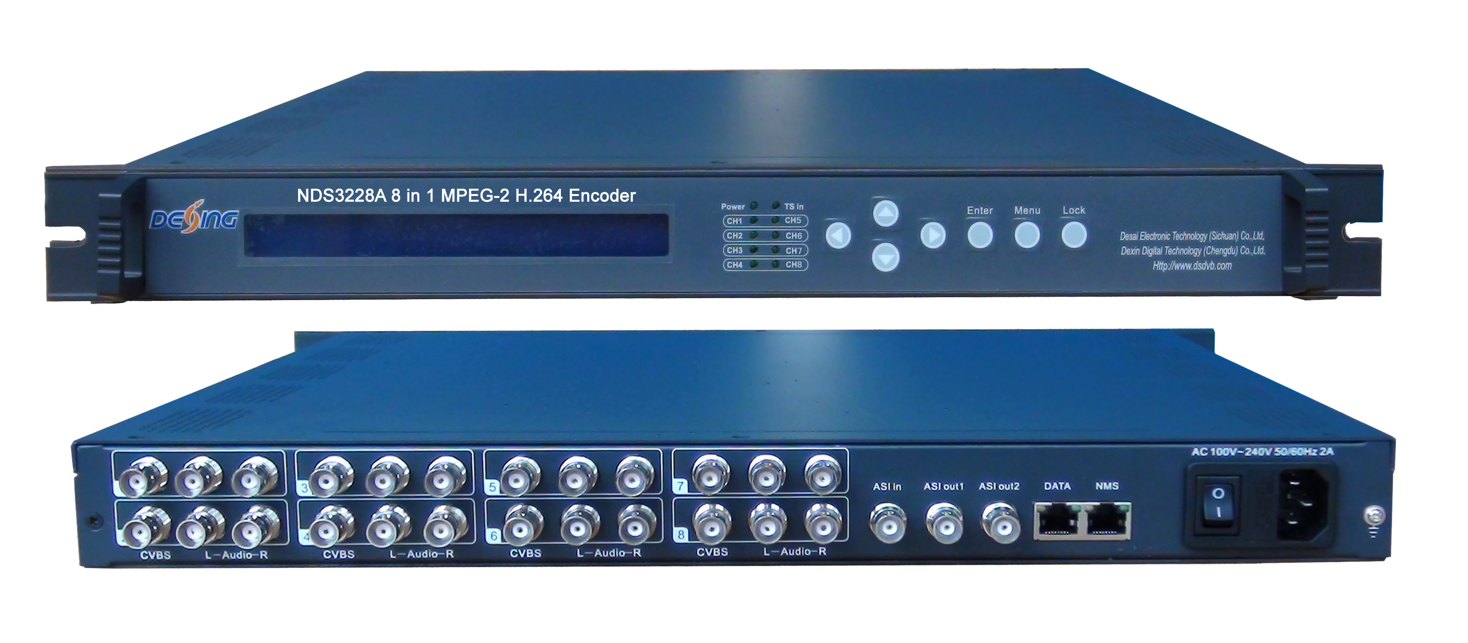 8in1 Mpeg2/mpeg4 Sd Encoder