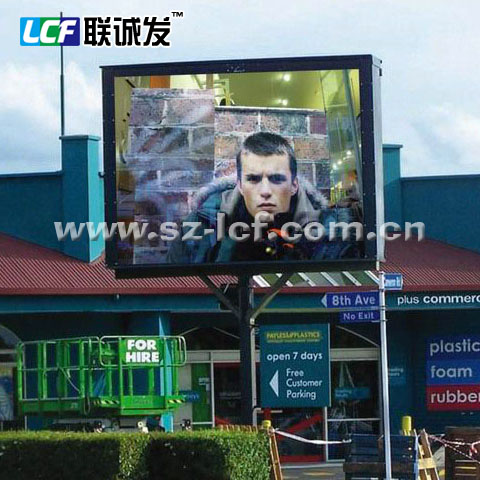 P10 Outdoor Full Color Led Advertising Display Screen