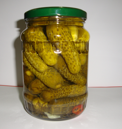 Pickled cucumbers