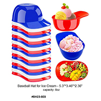 Baseball Hat for Ice Cream