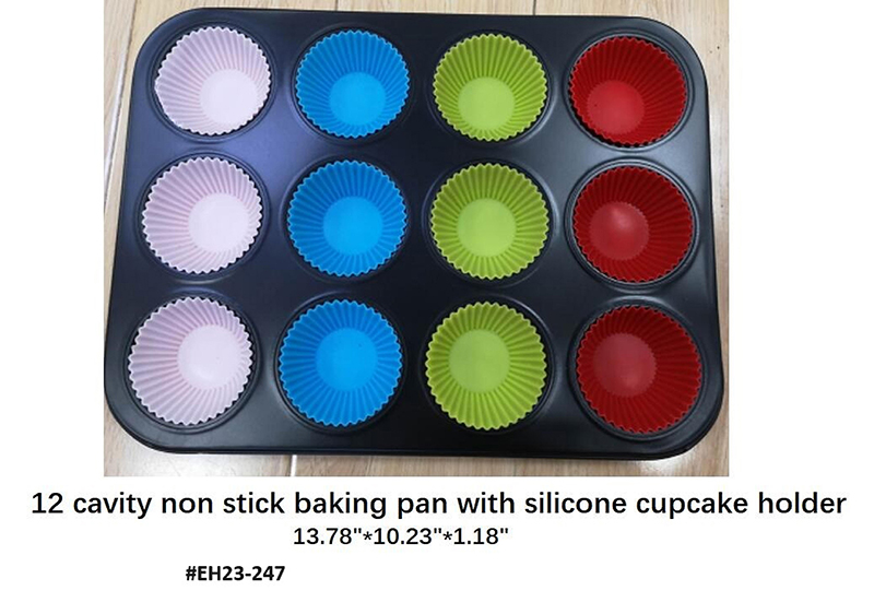 12 Cavity Non Stick Baking Pan