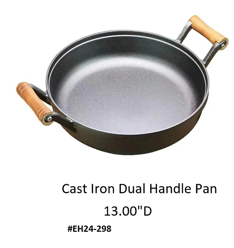 Cast Iron Dual Handle Pan