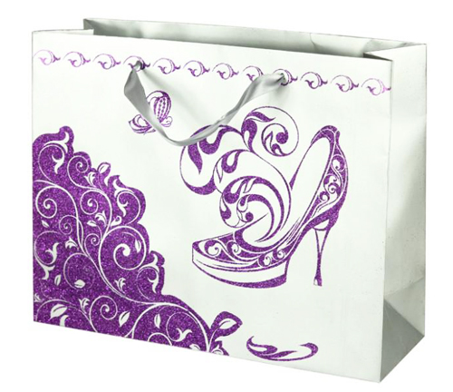 Fashion Paper Shopping Bag For Lady