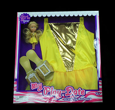 My Play Date Playset - 11 inches Doll with 9.5 inchesH Horse