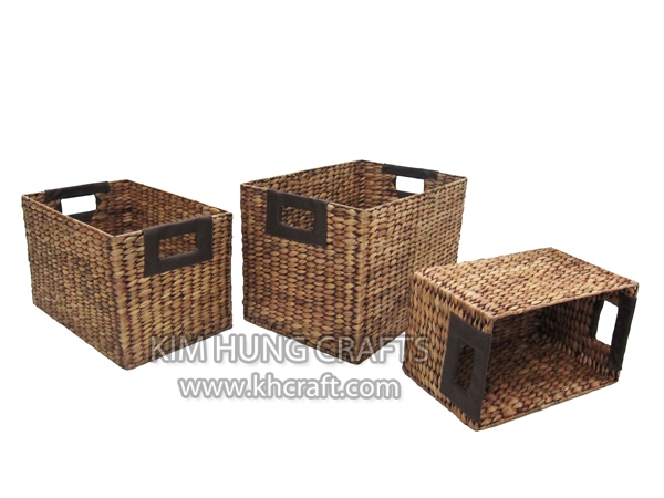 water hyacinth basket