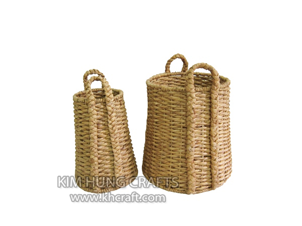 High quality Water hyacinth basket, beautiful design