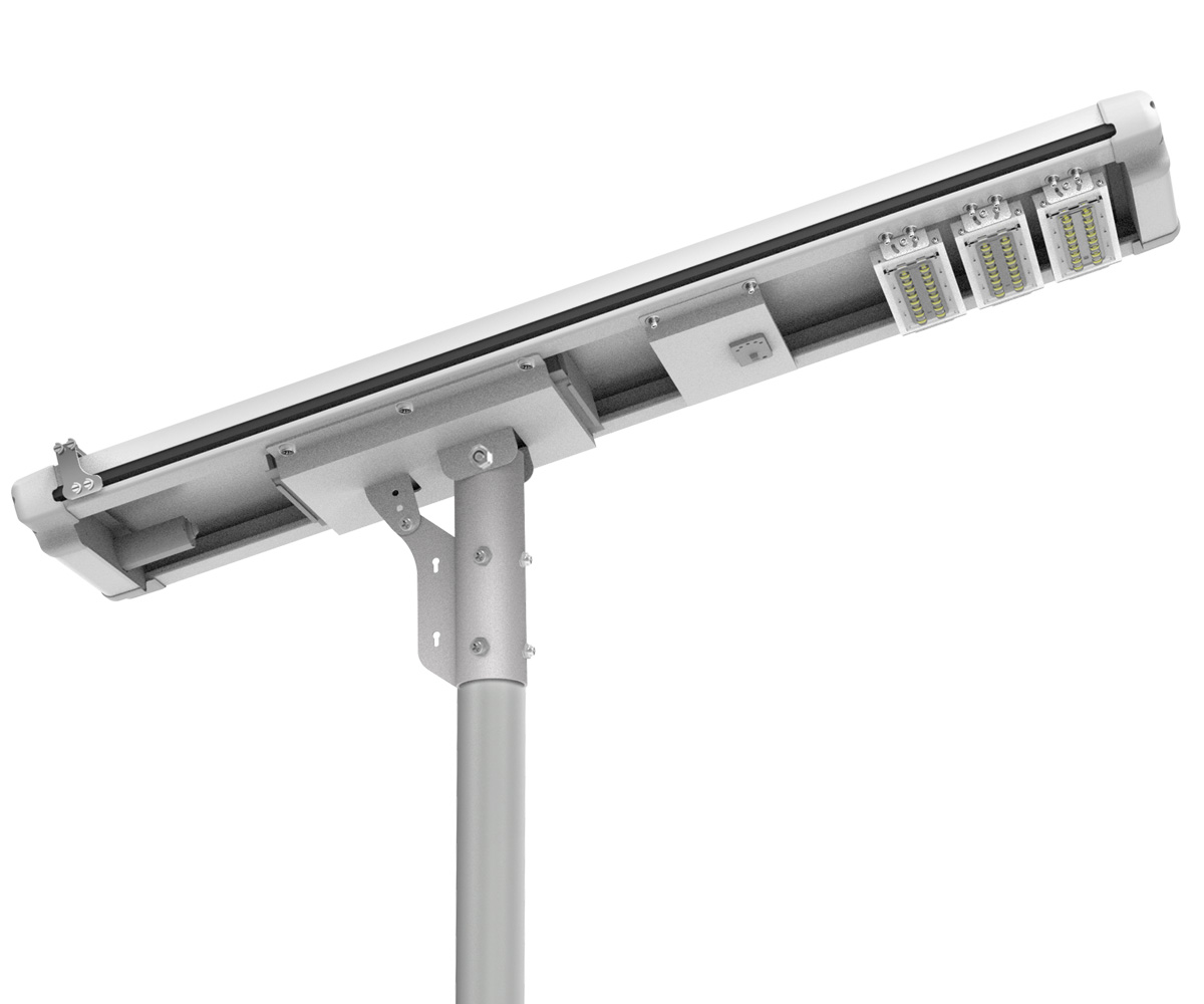 8-10M 120W N0.1 Smart Self-Cleaning Solar Street Light