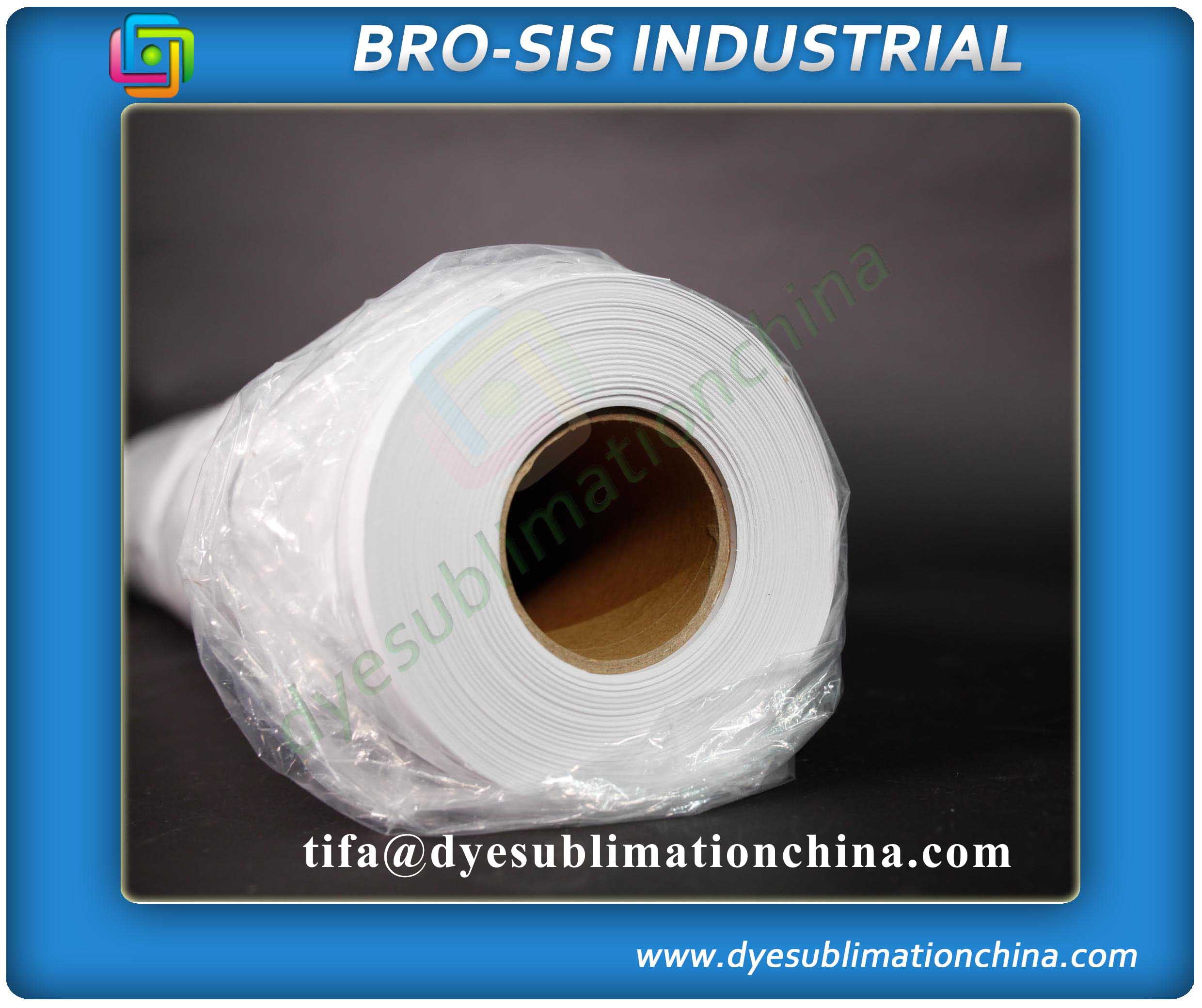 High Quality 58g Dye Sublimation Transfer Paper from China