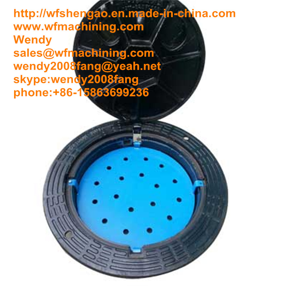 Oem Customized Ductile Iron Manhole Covers Drainage Covers In Foundry