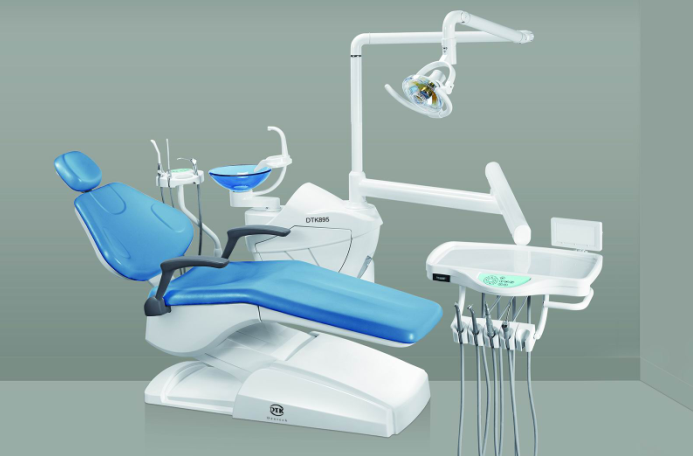 Basic Dental Chair with whole glass spittoon